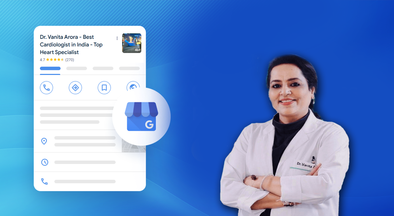 Explore Dr. Vanita Arora's Google Business Profile – Your Trusted Heart Specialist in India