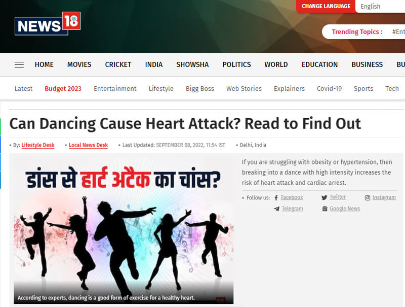 Can Dancing Cause Heart Attack? Read to Find Out